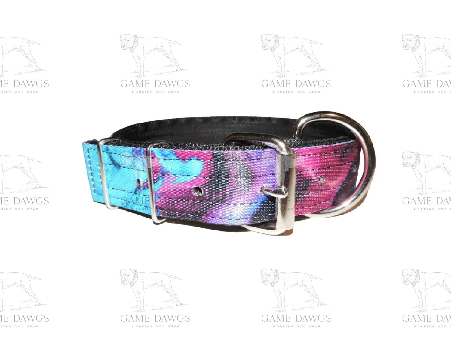 1.5" 5 Ply Heavy Duty Purple Haze Pattern Collar