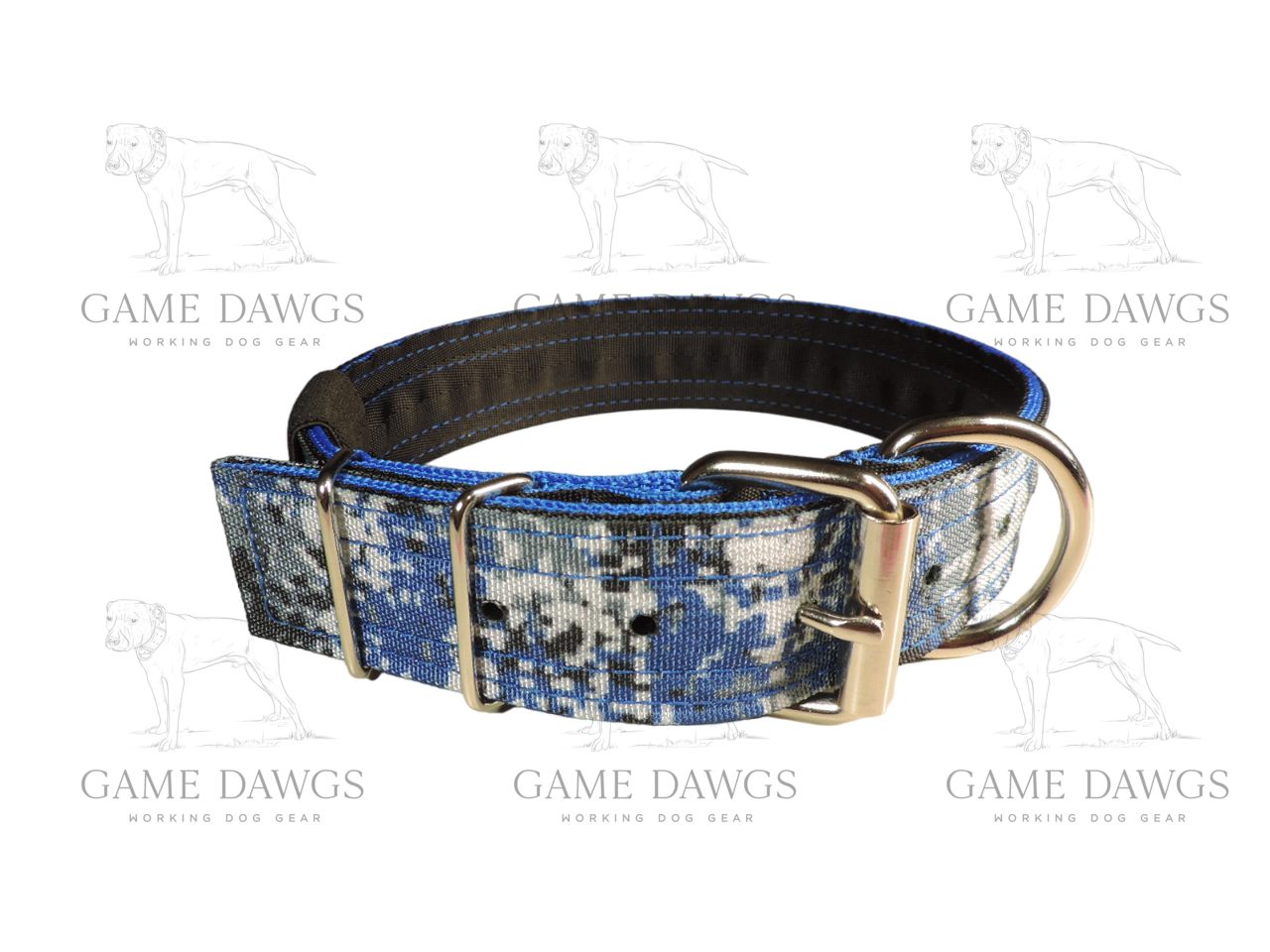 1.5" 5 Ply Heavy Duty Digital Camo Pattern Collar