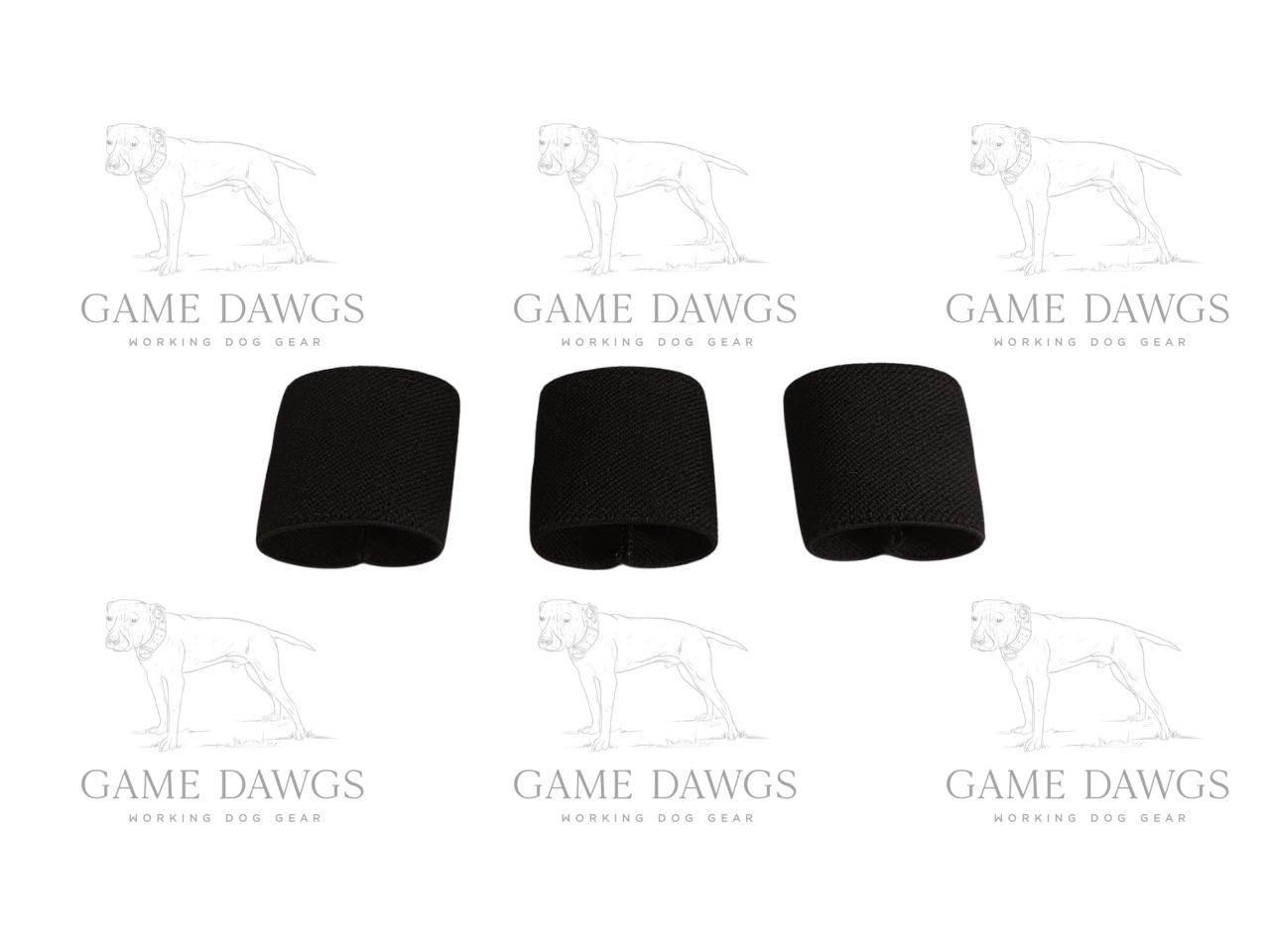 Elastic collar keepers (3)