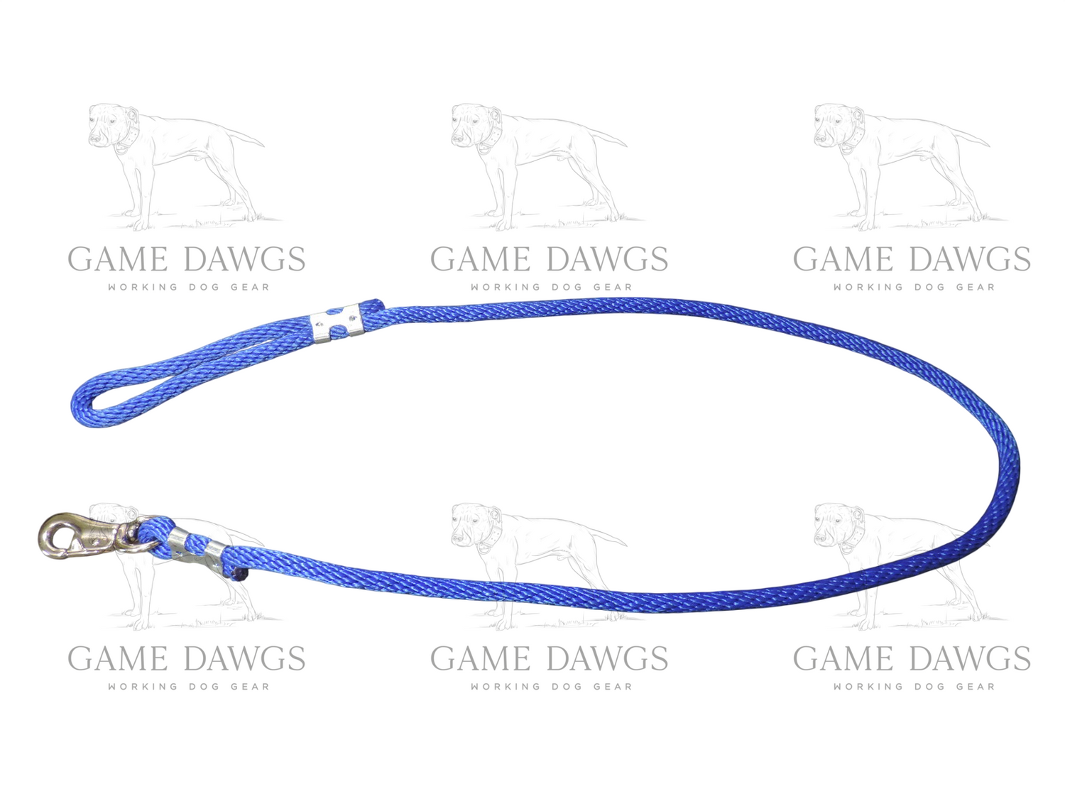 Heavy Duty Rope Lead - Blue - 6 Foot