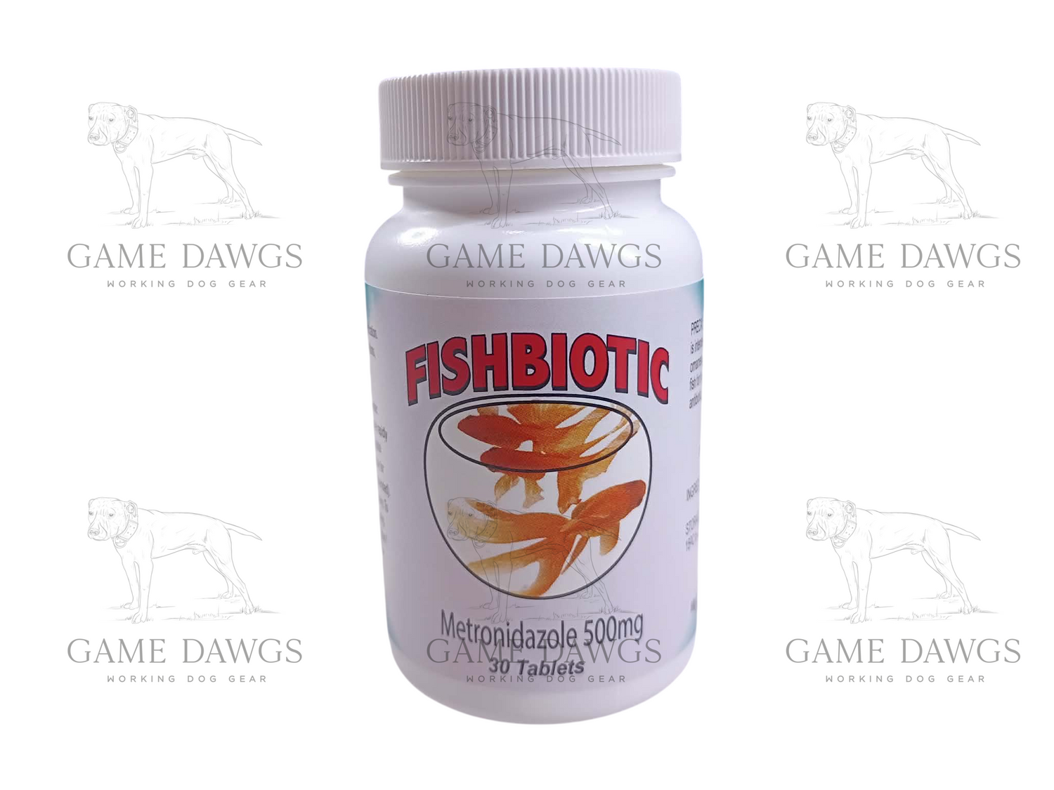 Fishbiotic - Fish Metronidazole - 500mg - 30ct