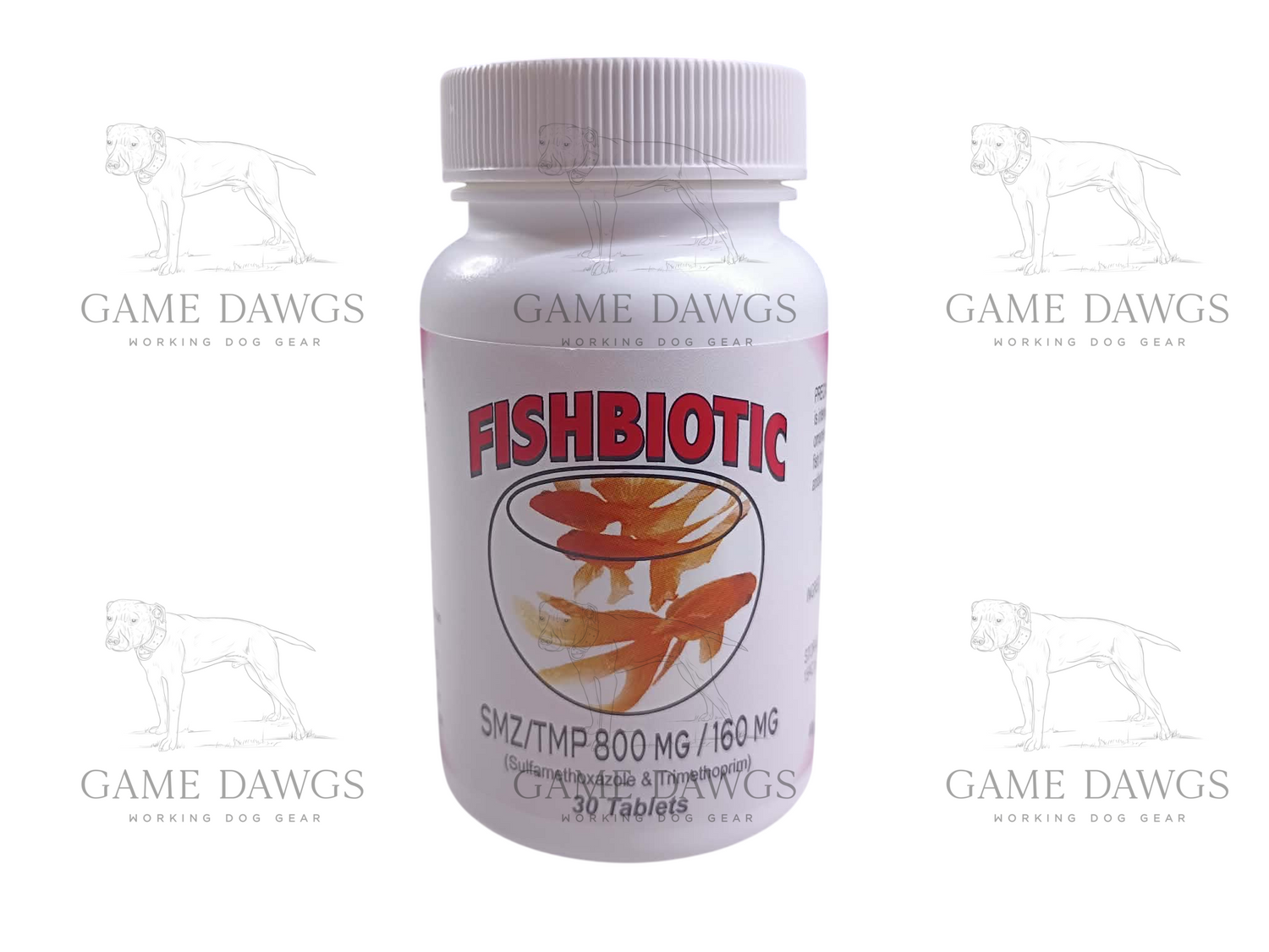 Fishbiotic - Fish SMZ/TMP - 800mg / 160mg - 30ct